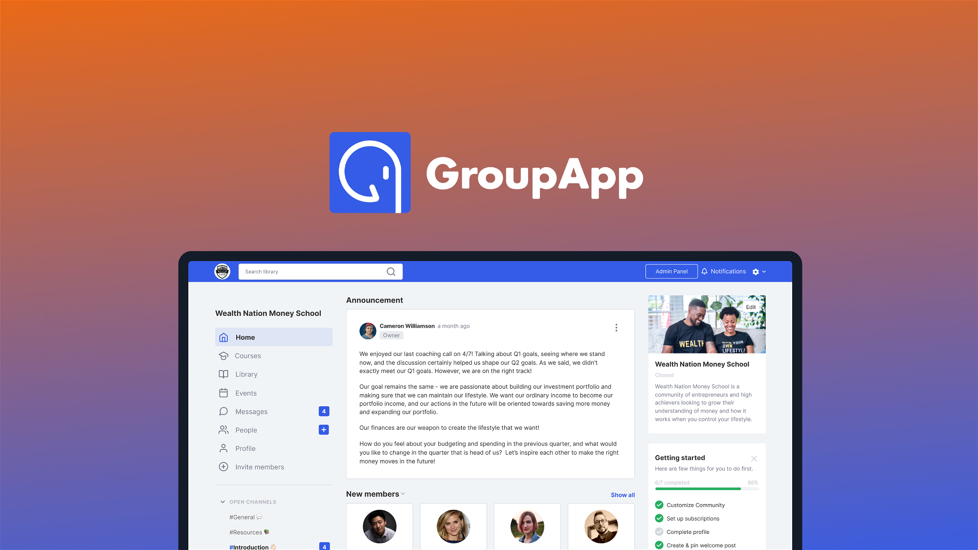 GroupApp – Build your own community platform – LIFETIME Deals by appsumo