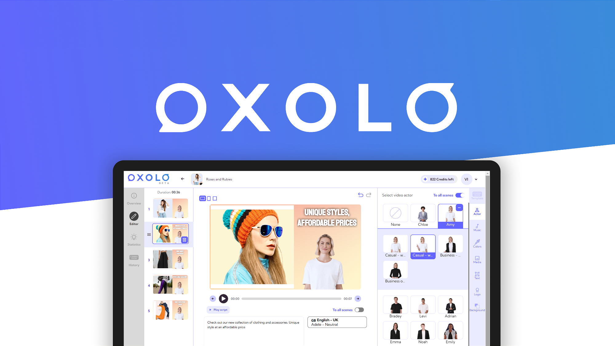 Oxolo – Generate product videos with AI – LIFETIME Deals by appsumo