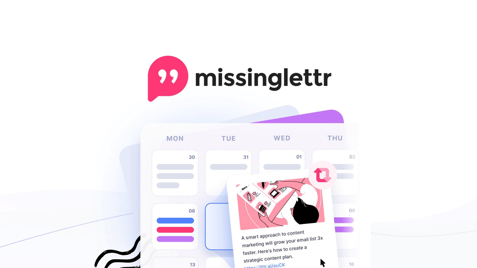 Missinglettr – Automate social media scheduling – LIFETIME Deals by appsumo