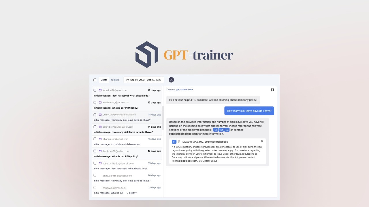 GPT-trainer – LIFETIME Deals by appsumo